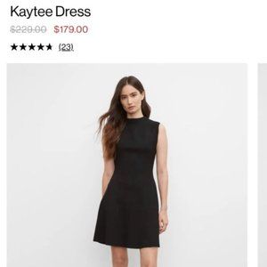 Club Monaco Sleeveless Fitted Dress Size M (8-10)